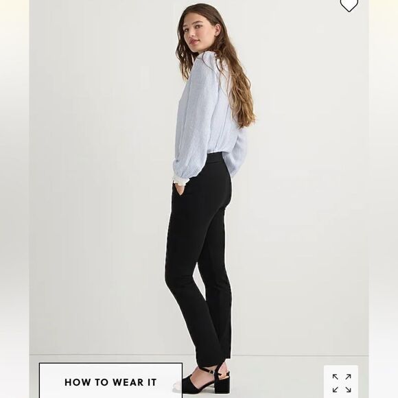 J. Crew Skinny trouser in Italian ponte* - Picture 4 of 8